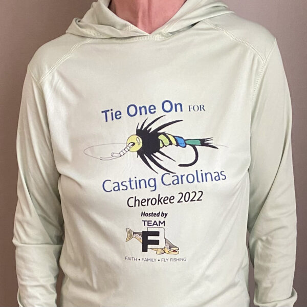 Tie One On 2022 Tournament Hoodie Front