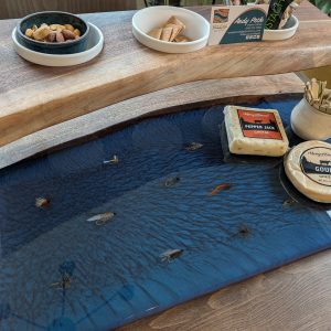 resin charcuterie board